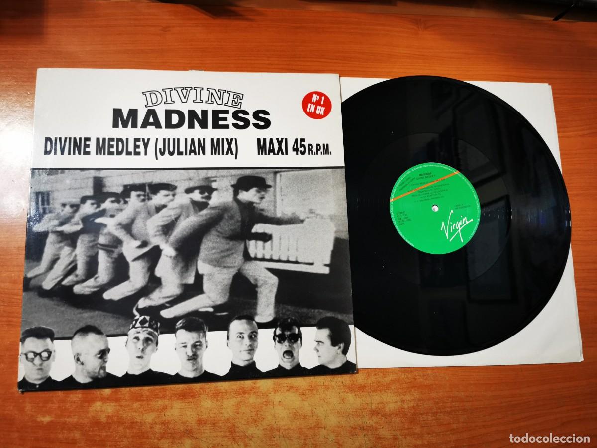Discos de vinilo: MADNESS Divine Medley Julian Mix 12&rdquo; MAXI SINGLE VINILO PROMO 1984 CONTIENE 2 TEMAS
