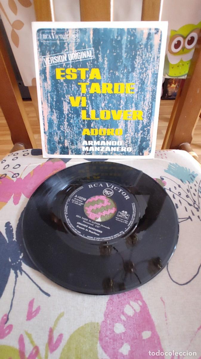 Discos de vinilo: ARMANDO MANZANERO-SINGLE ADORO
