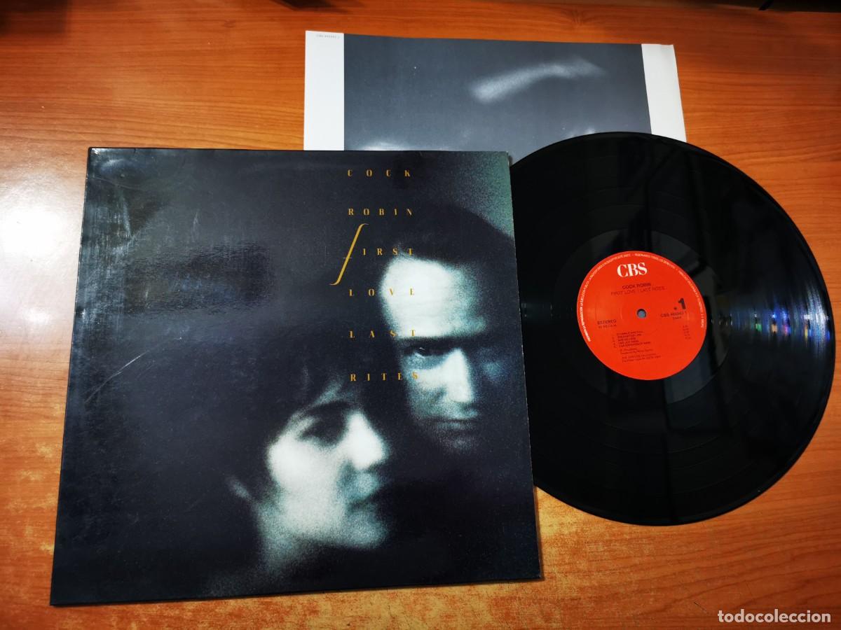 Discos de vinilo: COCK ROBIN First love last rites 12&rdquo; LP VINILO DEL A&Ntilde;O 1989 CON ENCARTE CONTIENE 10 TEMAS