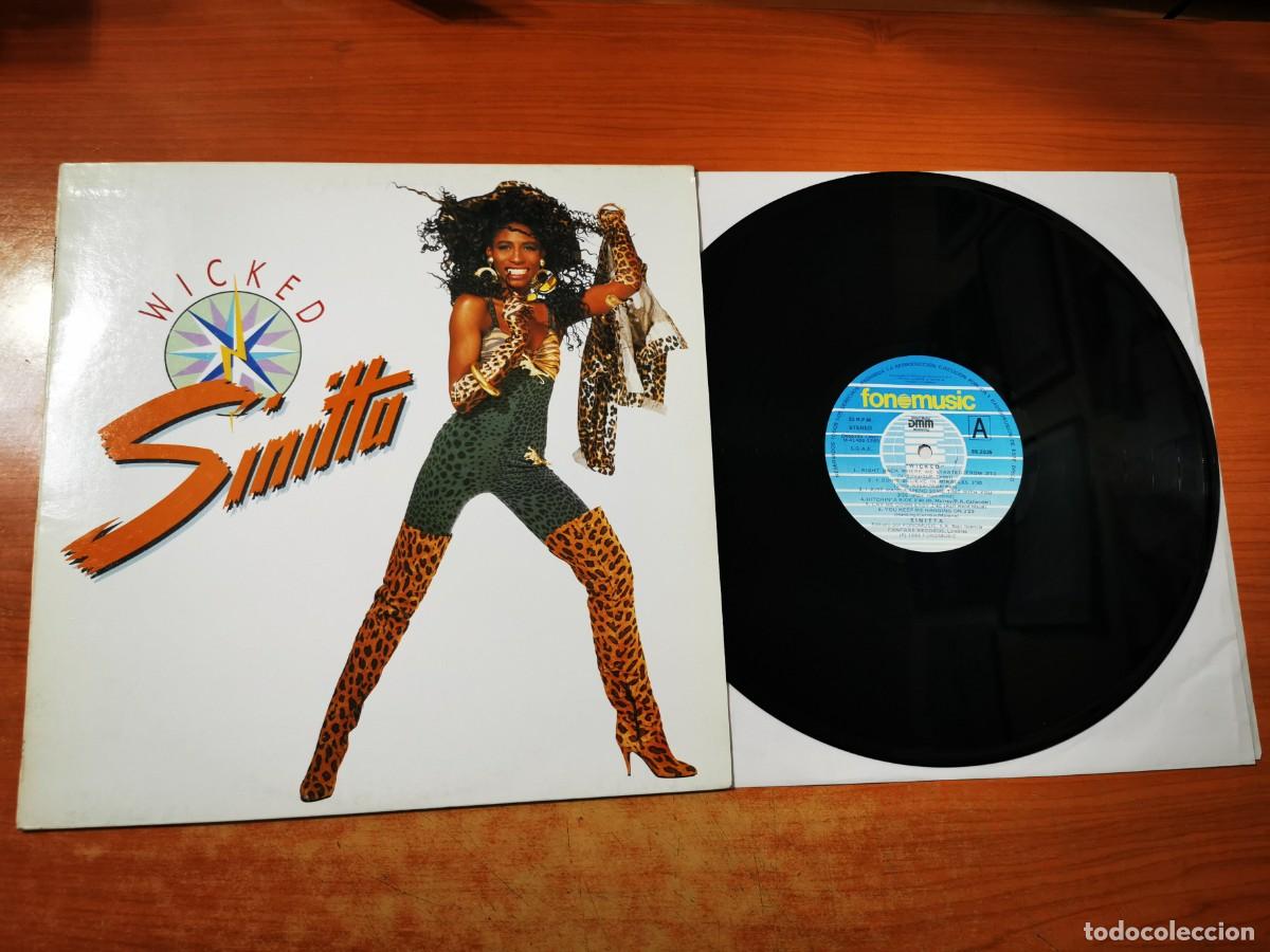 Discos de vinilo: SINITTA Wicked 12&rdquo; LP VINILO DEL A&Ntilde;O 1989 ESPA&Ntilde;A CONTIENE 12 TEMAS