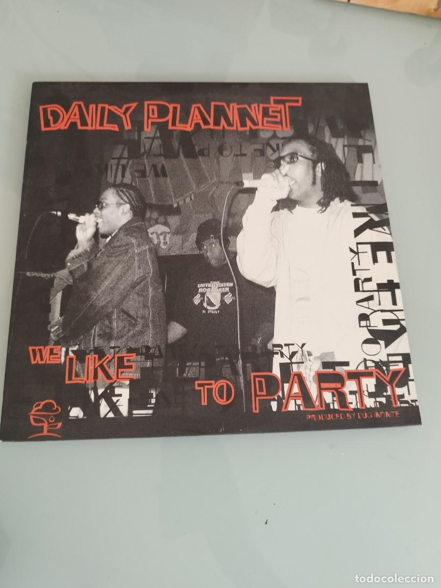 Vinyl records: Daily Plannet &ndash; We Like To Party. Vinilo Maxi Single.