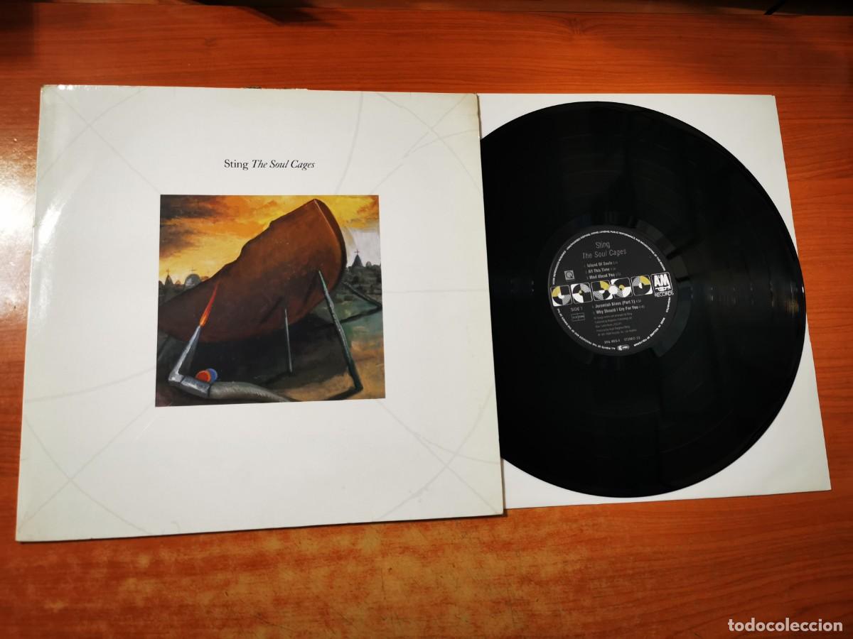 Discos de vinilo: STING The soul cages LP VINILO DEL A&Ntilde;O 1991 ESPA&Ntilde;A THE POLICE CONTIENE 9 TEMAS
