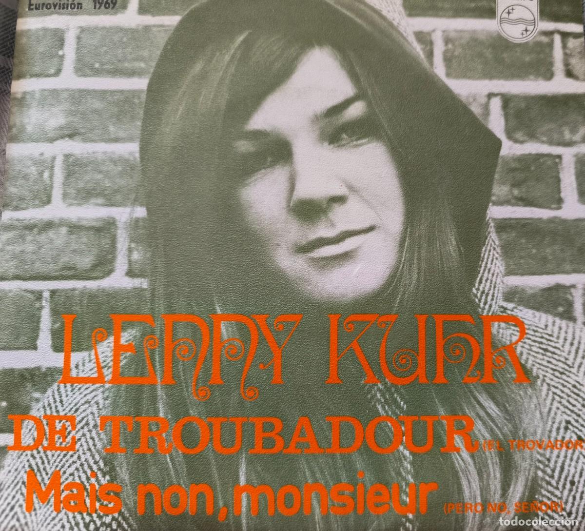 Discos de vinilo: Lenny Kuhr &ndash; De Troubadour (Eurovisi&oacute;n 1969)