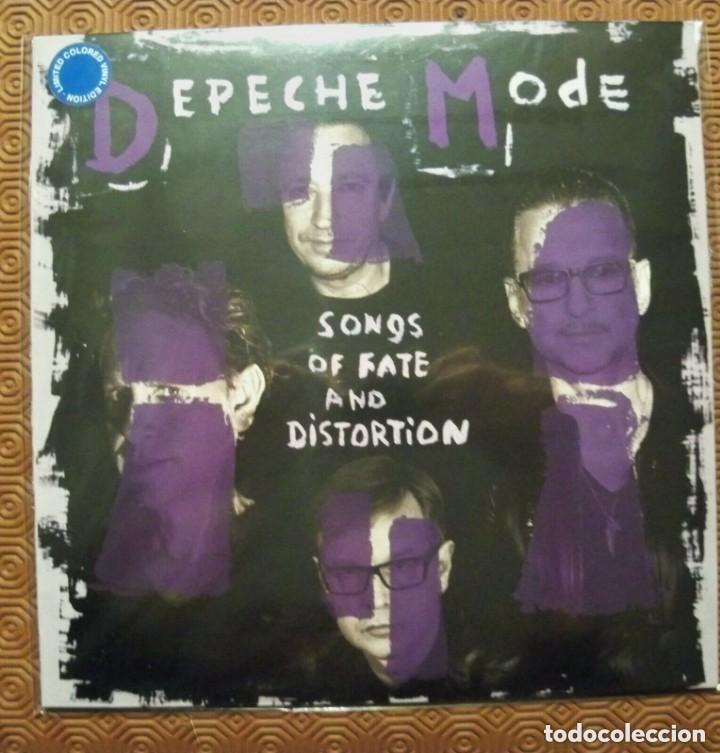 Discos de vinilo: DEPECHE MODE - SONGS OF FAITH AND DISTORTION - NUEVO ED. COLOR LIMITADA - RARE ALTERNATIVE REMIXES