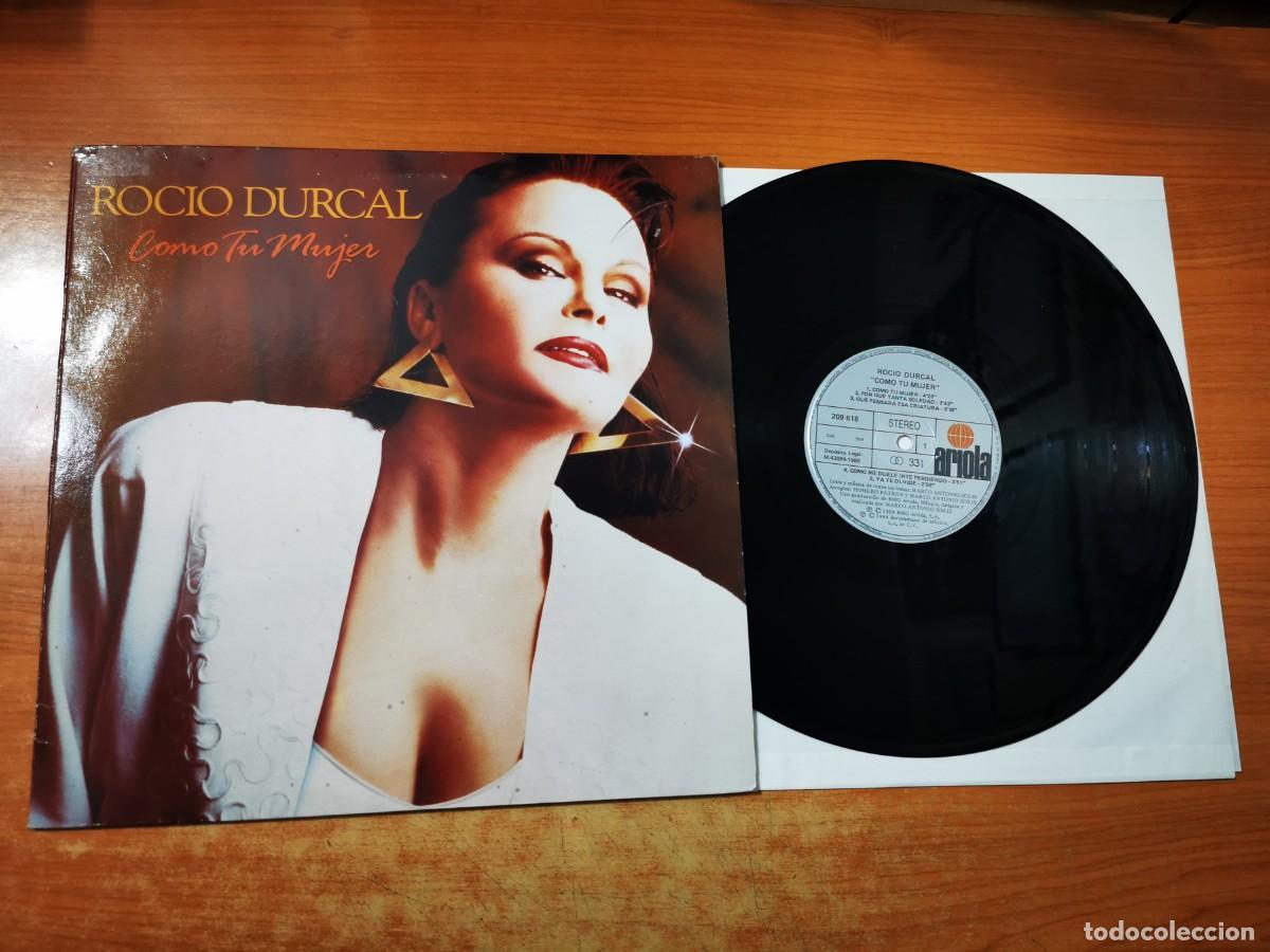 Discos de vinilo: ROCIO DURCAL Como tu mujer 12&rdquo; LP VINILO A&Ntilde;O 1988 ESPA&Ntilde;A MARCO ANTONIO SOLIS CONTIENE 10 TEMAS