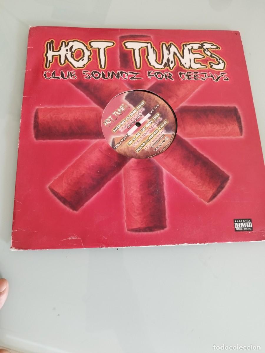 Discos de vinilo: Compilaci&oacute;n de mezclas de hip-hop y R&B titulada &rdquo;Hot Tunes Club Soundz for Deejays&rdquo; Mariah Karey.