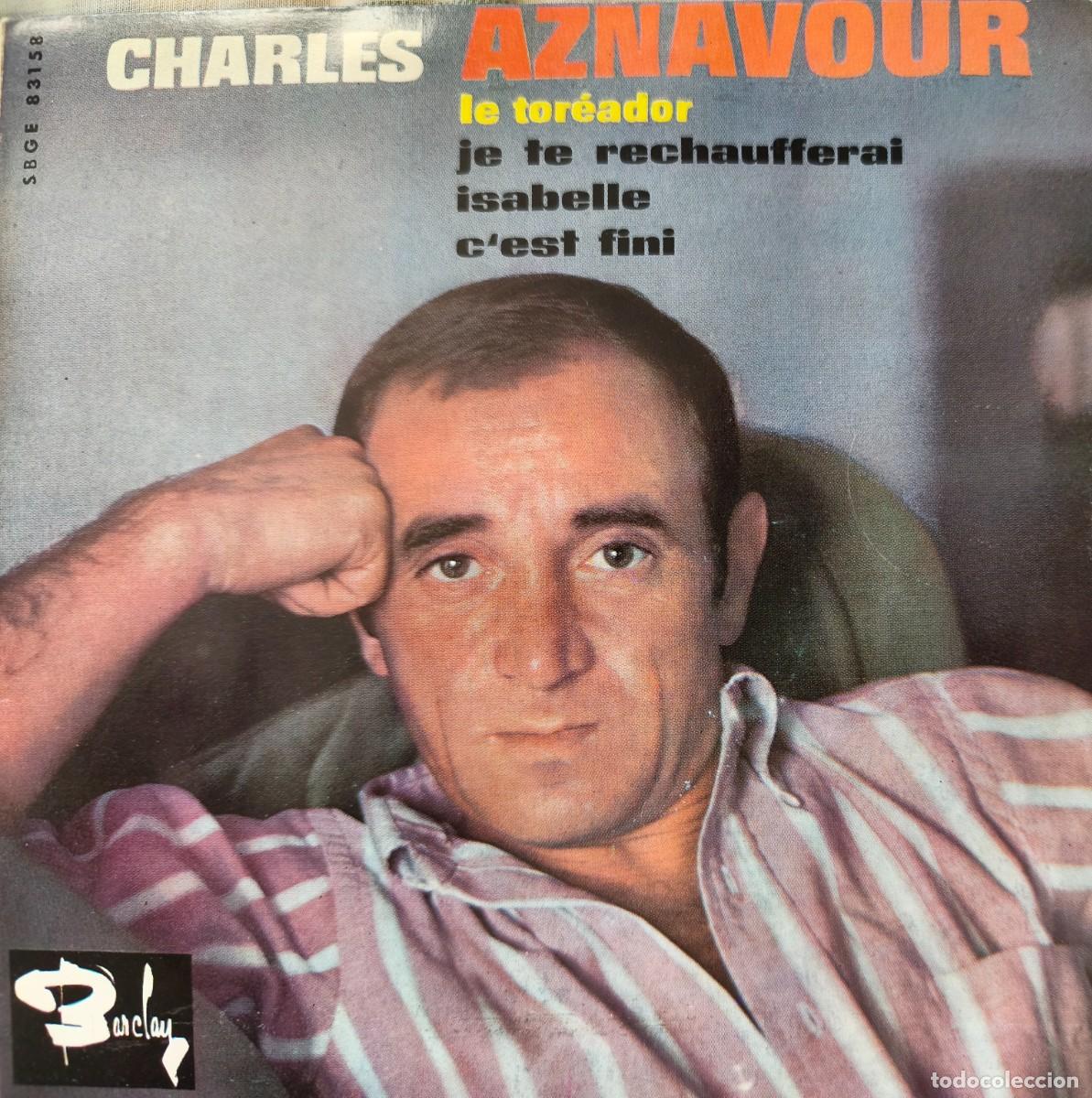 Discos de vinilo: Charles Aznavour &ndash; Le Tor&eacute;ador