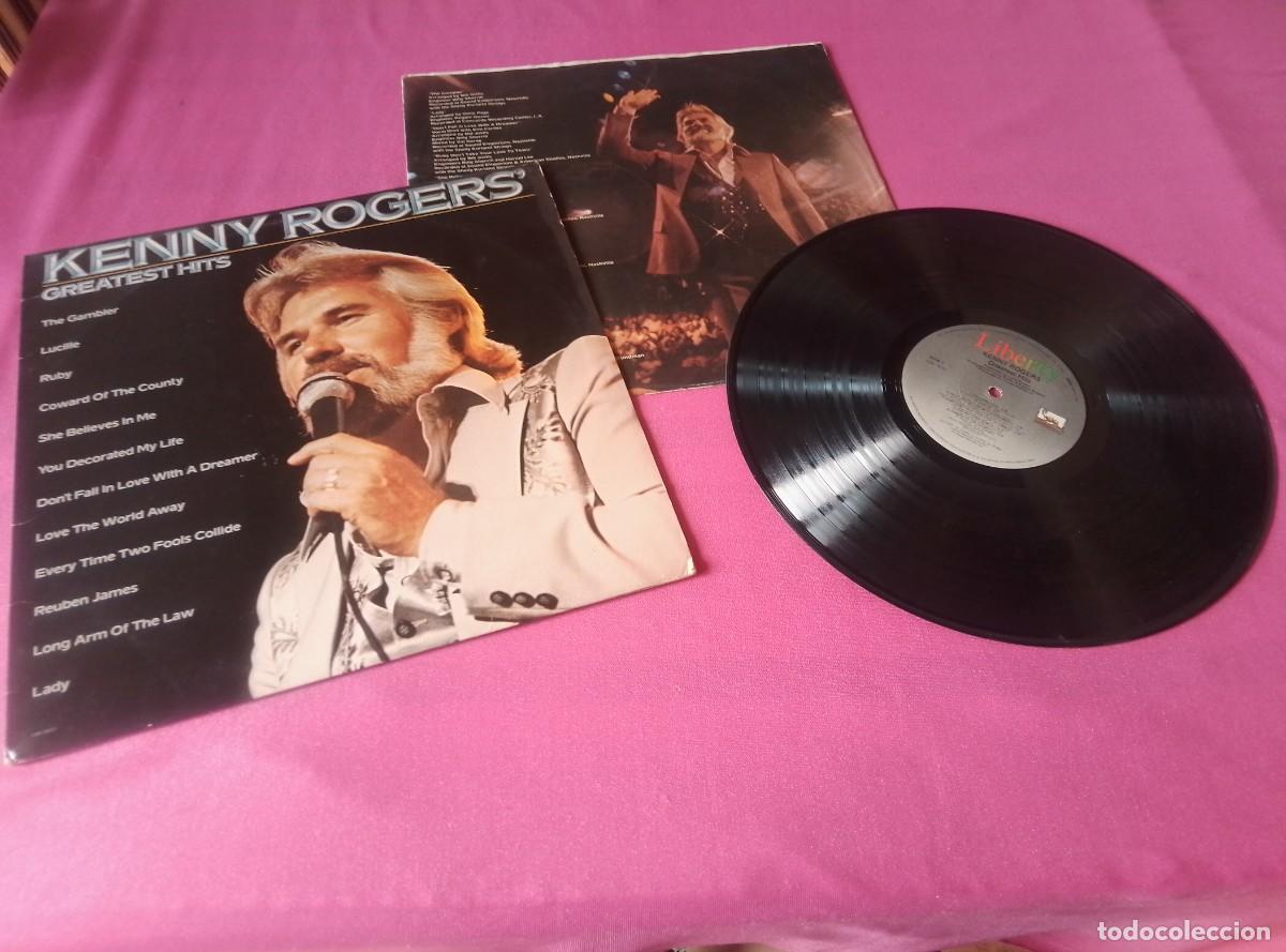 Discos de vinilo: KENNY ROGERS GREATEST HITS THE GAMBIER 1978 LP L31 2 2