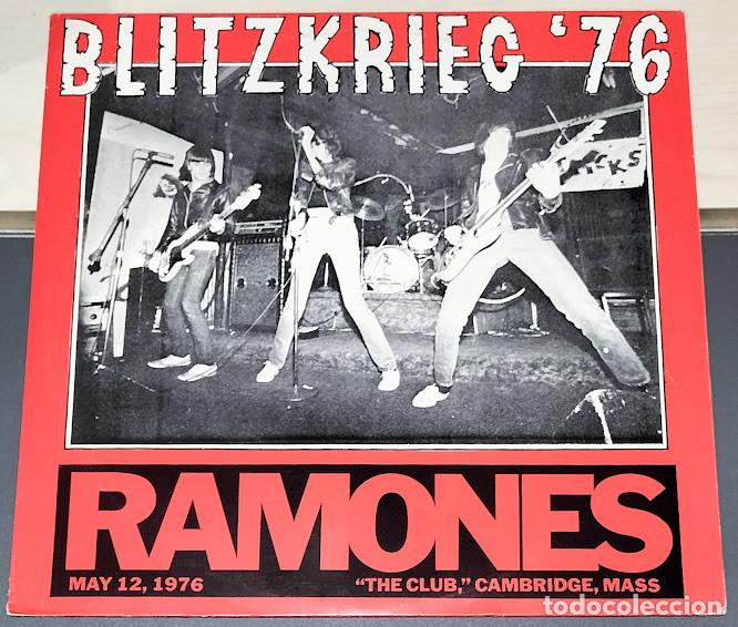 Discos de vinilo: Ramones - Blitzkrieg '76 - LP Not on Label ref. 76. Ed. europea 1989.