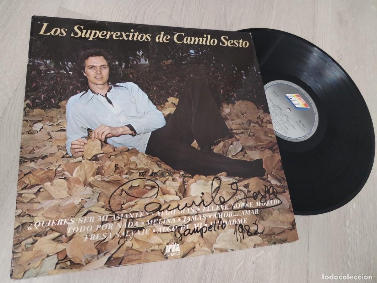 Discos de vinilo: CAMILO SESTO - LOS SUPEREXITOS DE CAMILO SESTO ..VOL. 1..LP DE 1976 - 10 TEMAS .. FIRMADO.