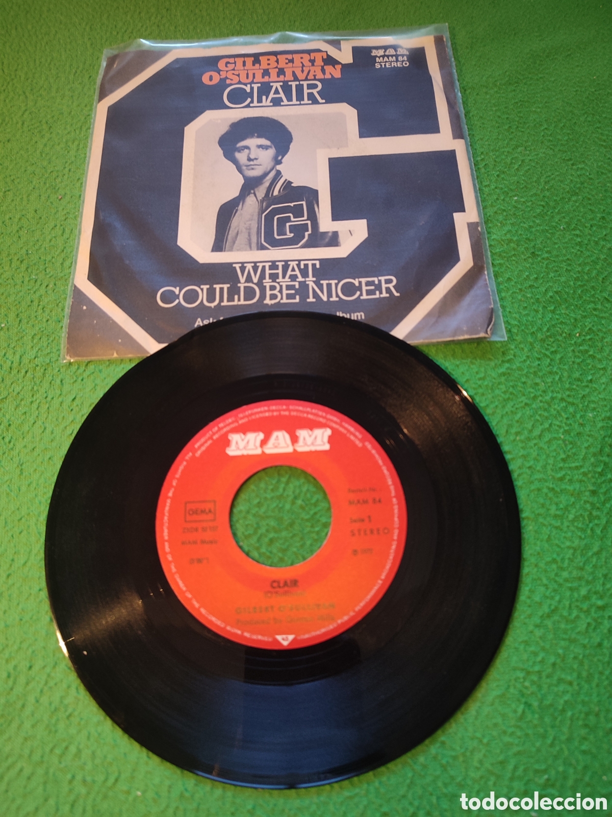 Discos de vinilo: Gilbert OSullivan - Clair / What could be nicer - Foto 2
