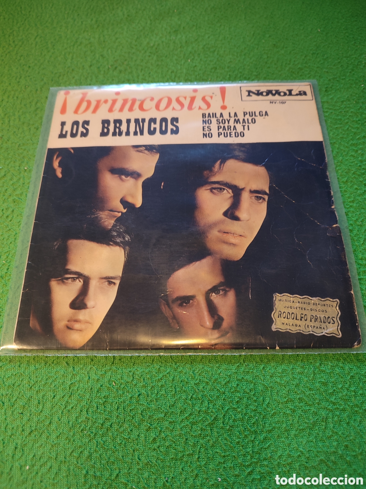 Discos de vinilo: Los Brincos - Baila la pulga + 3