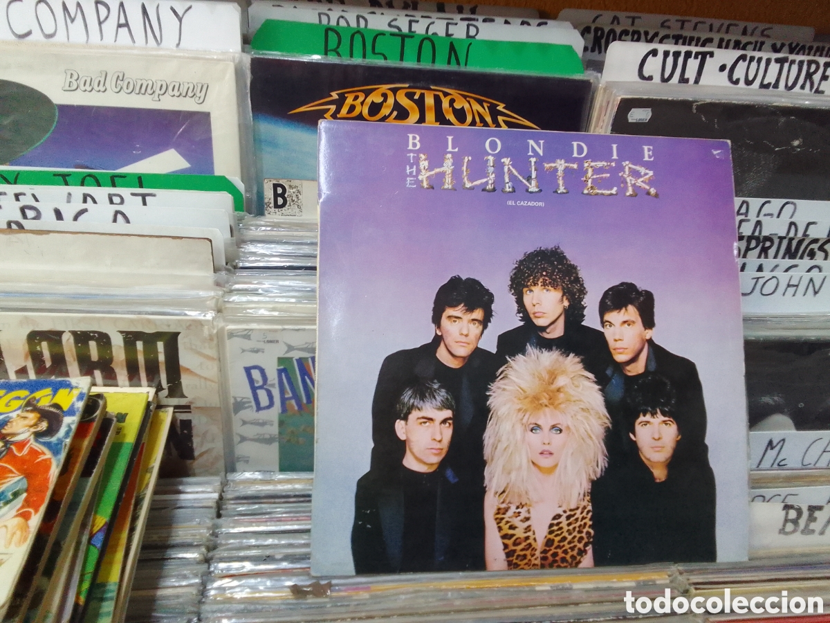 Discos de vinilo: Blondie,the hunter,lp