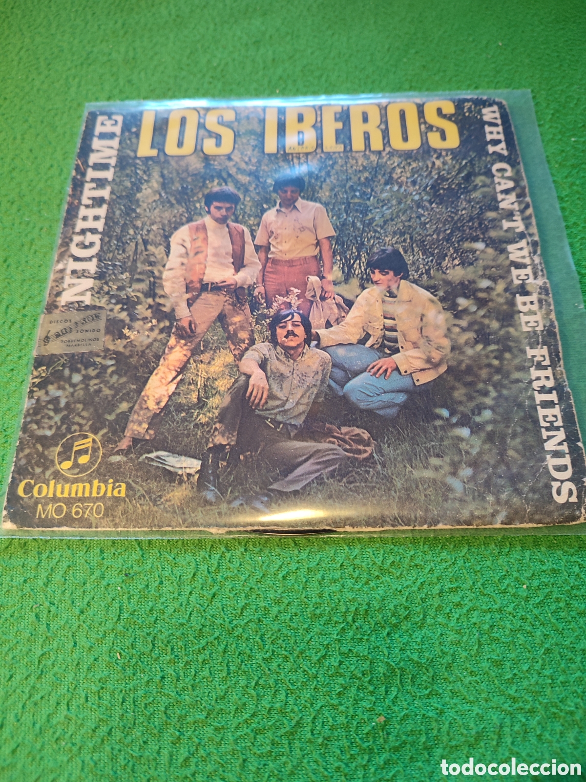 Discos de vinilo: Los Iberos - Nightime / Why can't we be friends
