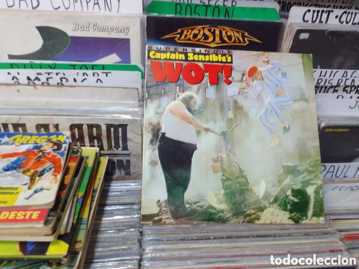 Discos de vinilo: Captain sensible,s wot! - Foto 1