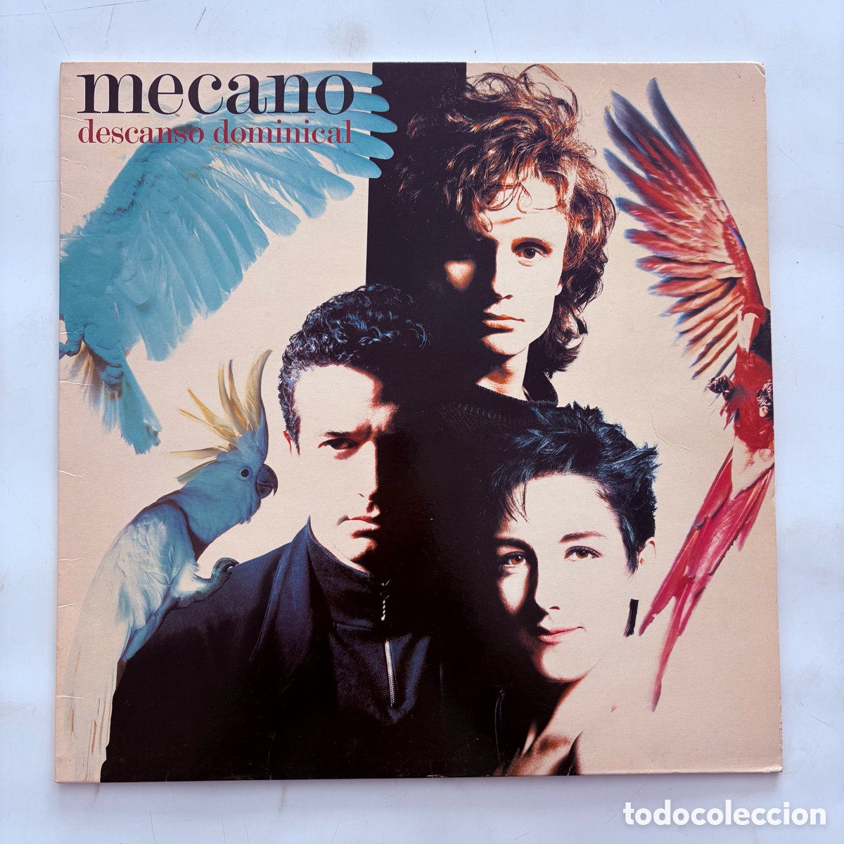 Discos de vinilo: LP Mecano &ndash; Descanso Dominical edicion espa&ntilde;ola de 1988
