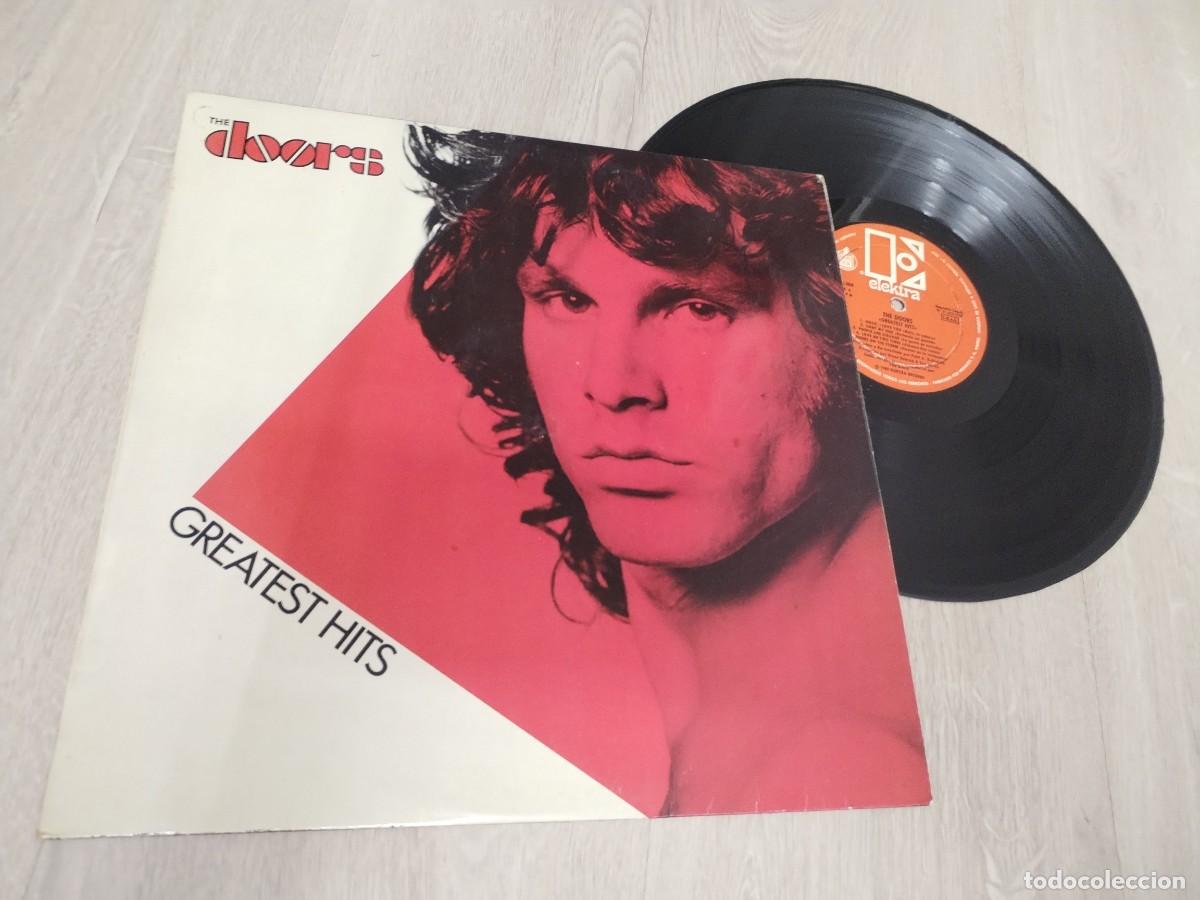 Discos de vinilo: THE DOORS - GREATEST HITS ..LP DE ELEKTRA - 1&ordf; EDICION ESPA&Ntilde;OLA DE 1980 - BUEN ESTADO