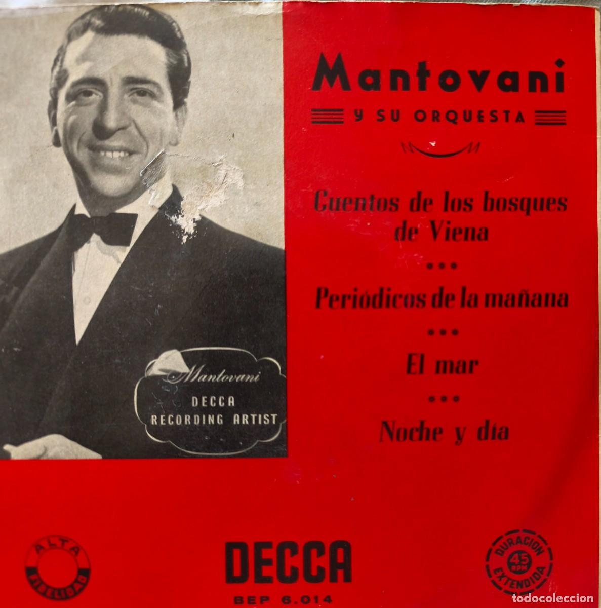 Discos de vinilo: Mantovani y su Orquesta