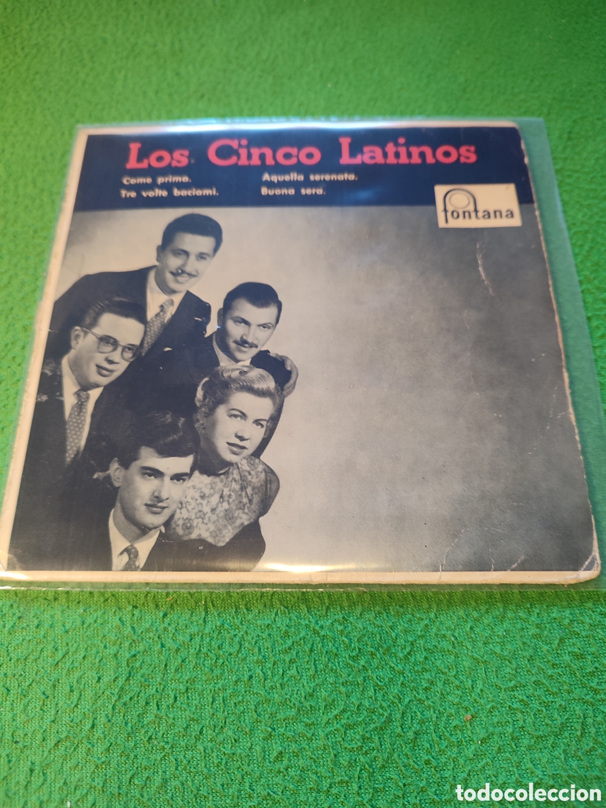 Discos de vinilo: Los Cinco Latinos - Come prima + 3