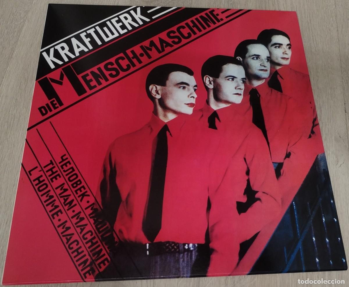 Disques de vinyle: KRAFTWERK - THE MAN MACHINE. .LP DE EMI- ELECTROLA - 1978 - NUEVA EDICION - GERMANY - NUEVO
