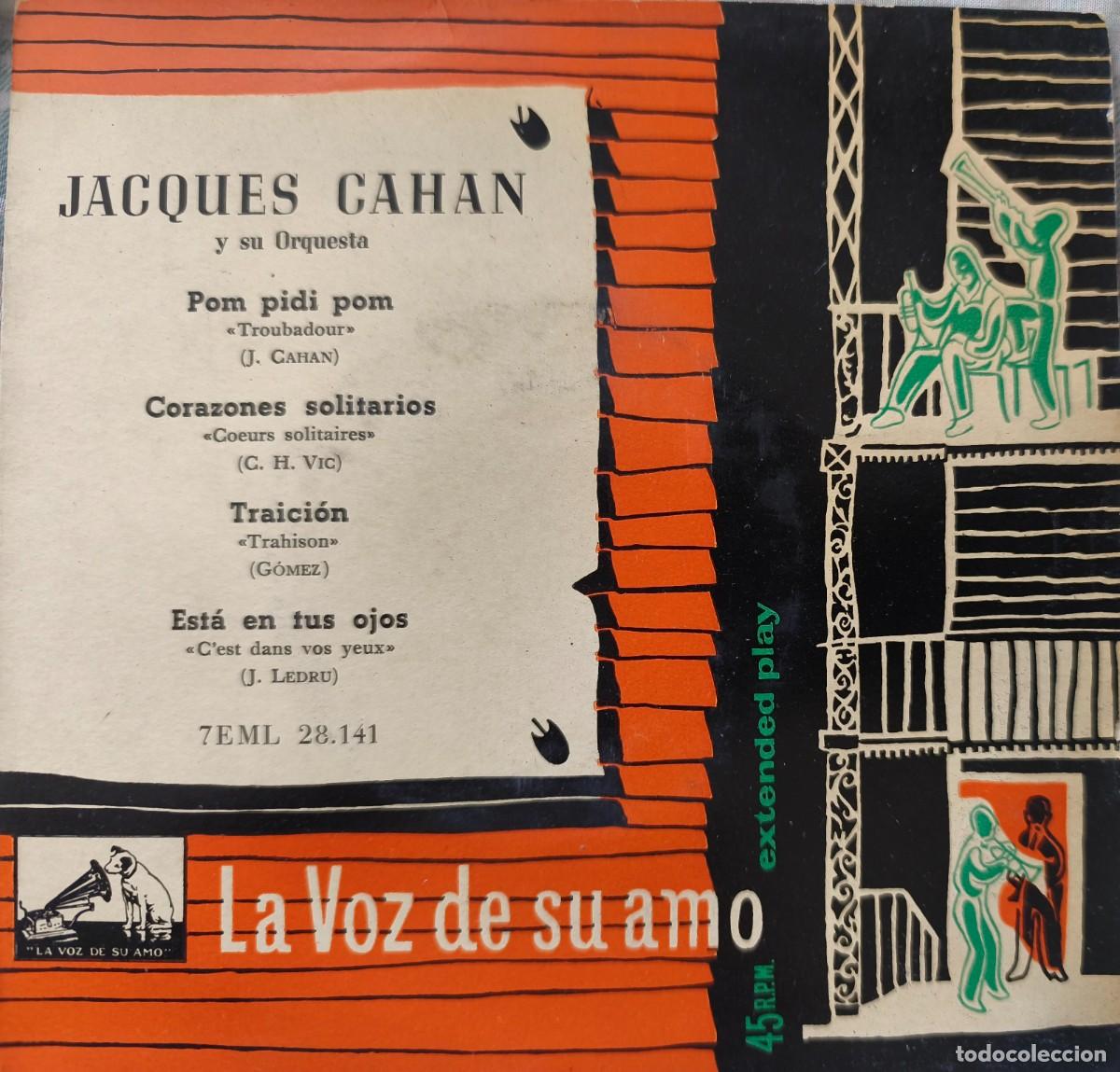 Discos de vinilo: La voz de su amo: Jacques Cahan y su Orquesta