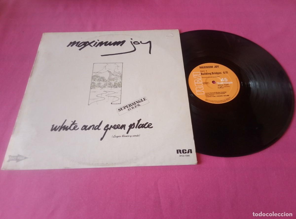 Discos de vinilo: MAXIMUM JOY WHITE AND GREEN PLACE 1982 ENGLAND LP L31 2 2