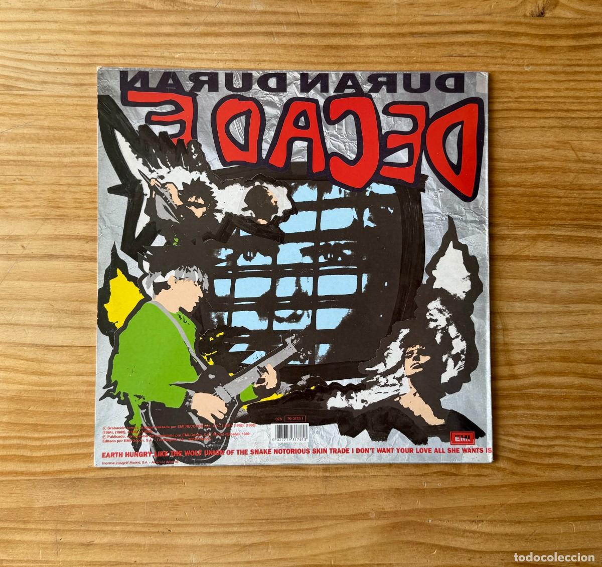 Discos de vinilo: Duran Duran- Decade. Spain 1989 - Foto 2