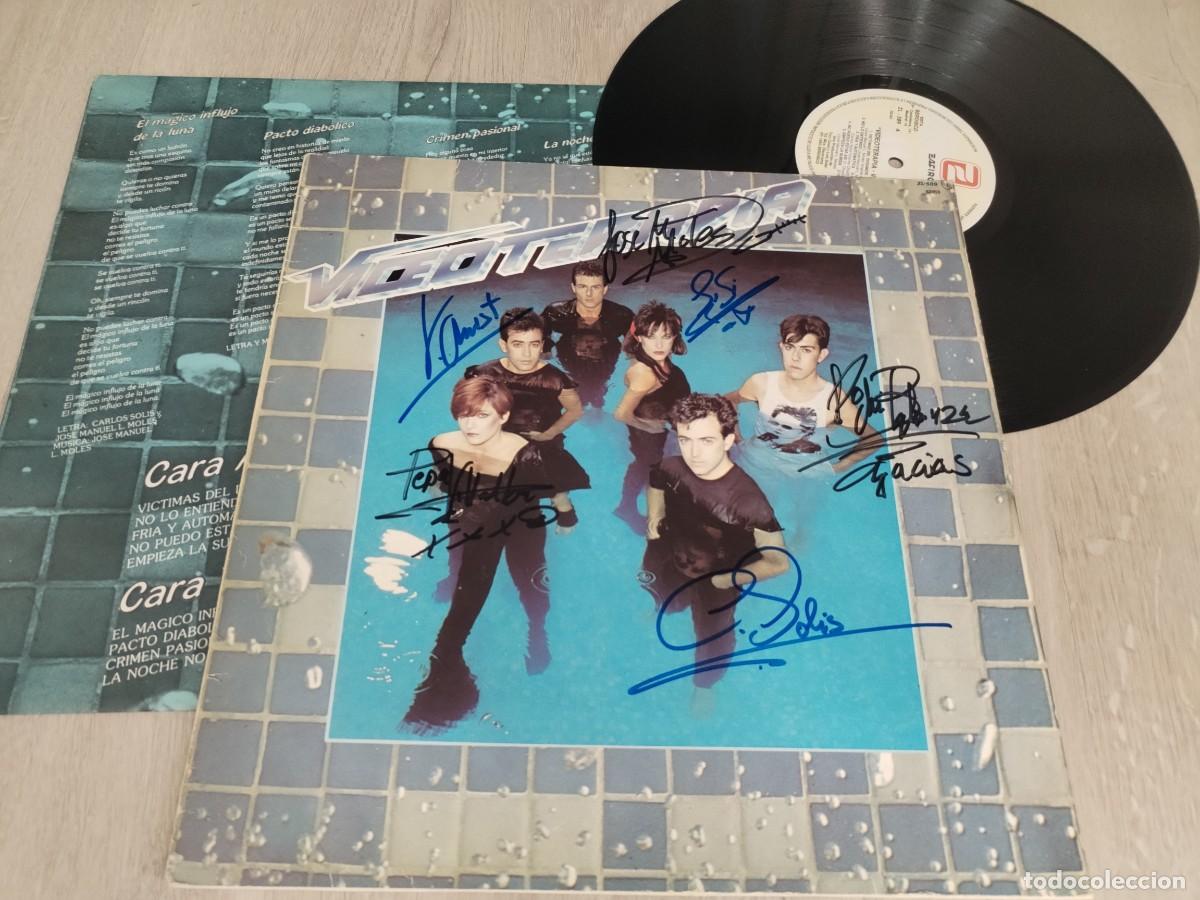Discos de vinilo: VIDEO - VIDEOTERAPIA ..LP DE ZAFIRO - SERDISCO - CON LETRAS .. 1983 .. MUY BUEN ESTADO ...FIRMADO