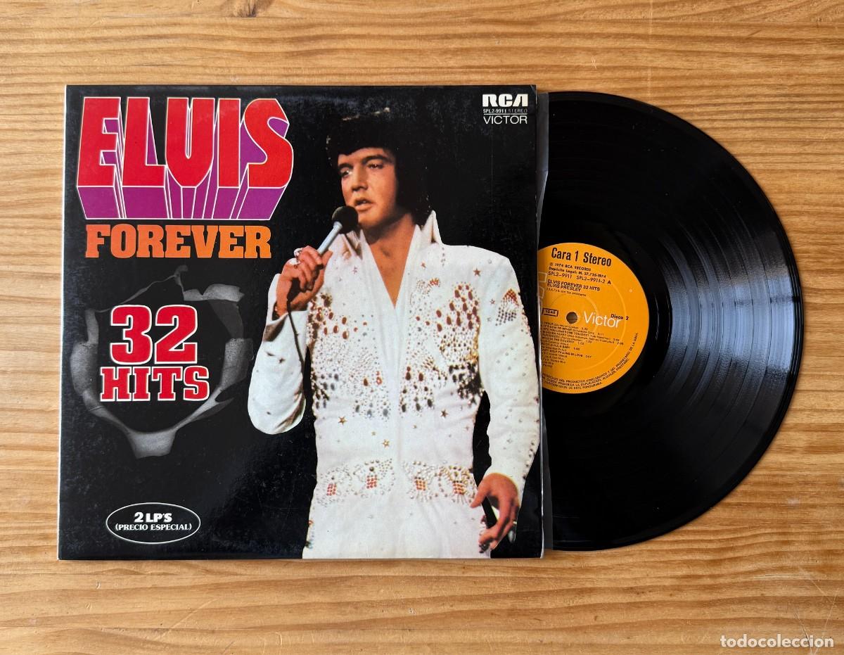 Vinyl records: Elvis - Forever 32 Hits. Spain 1975