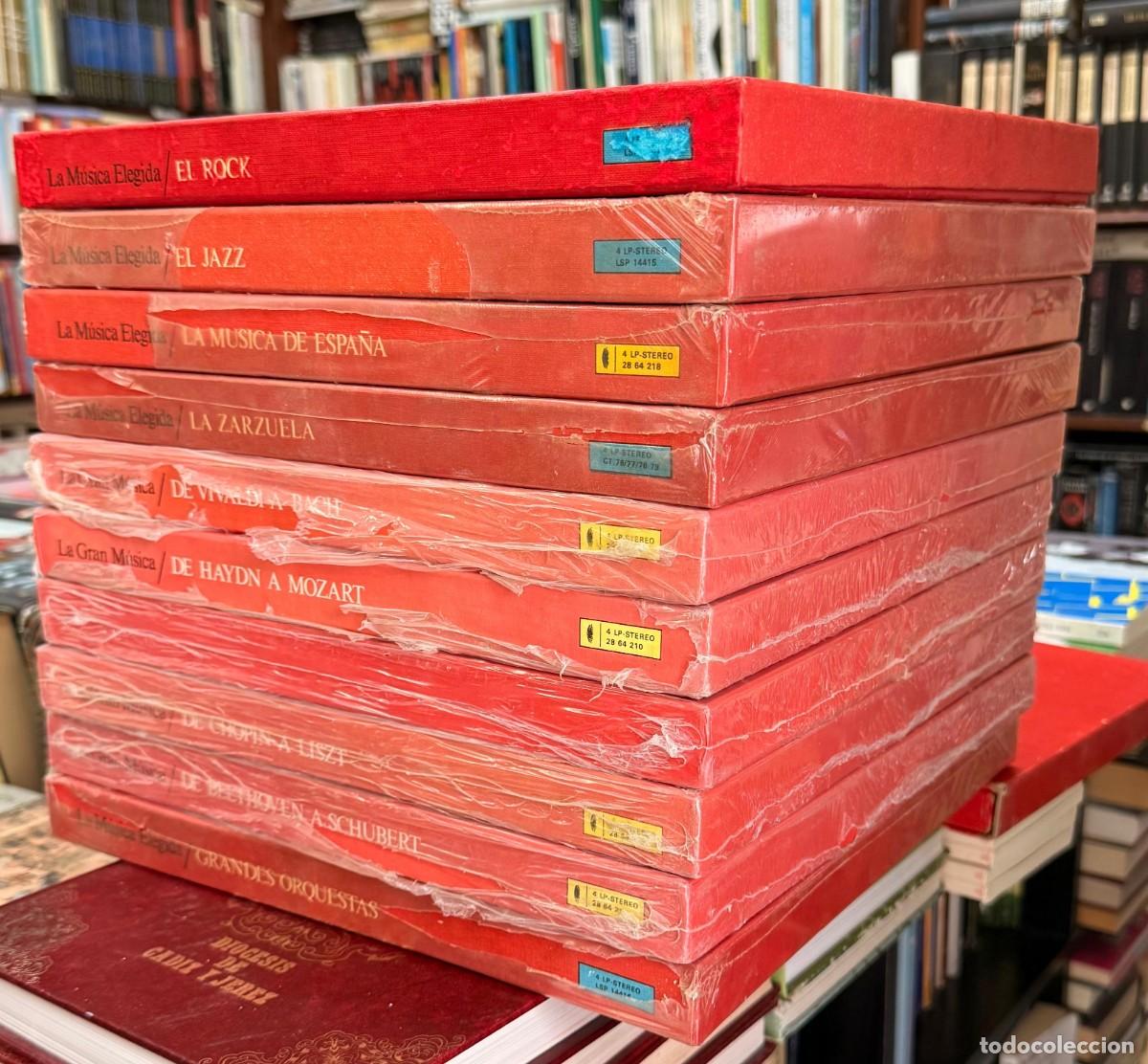 Disques de vinyle: COLECCION DE 10 ESTUCHES DE VINILOS, LA GRAN MUSICA, LA MUSICA ELEGIDA. LP-ESTUCHE-138