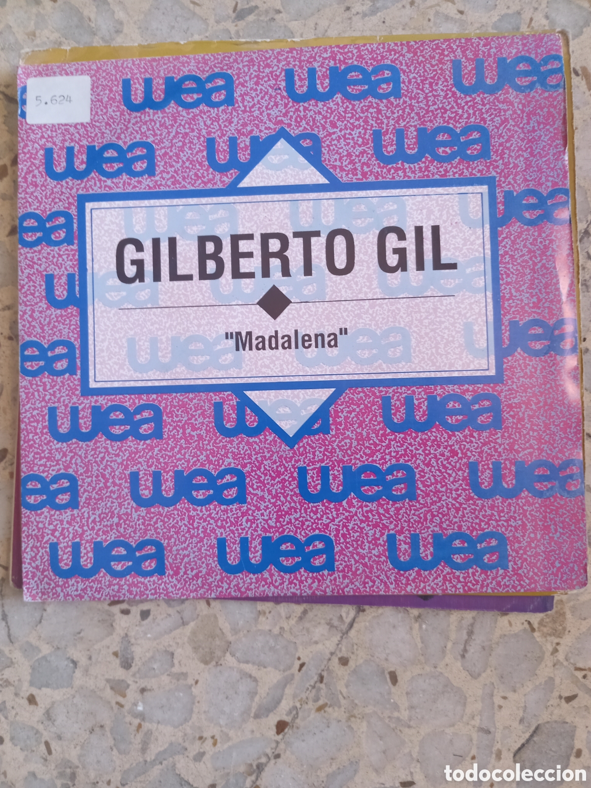 Vinyl records: SGL GILBERTO GIL MADALENA 1992 PROMO