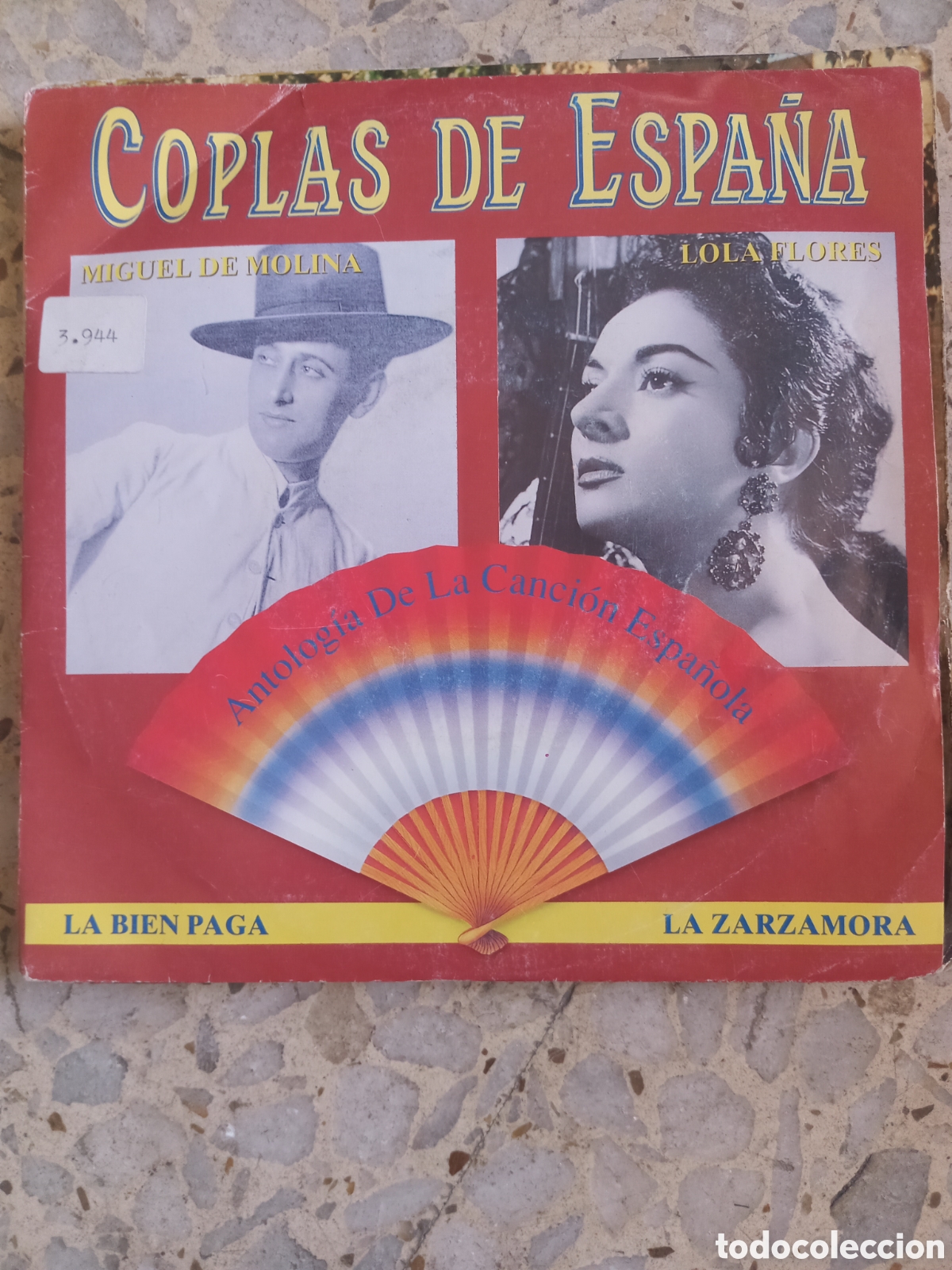 Vinyl records: SGL MIGUEL DE MOLINA LA BIEN PAGA LOLA FLORES LA ZARZAMORA 1990 PROMO
