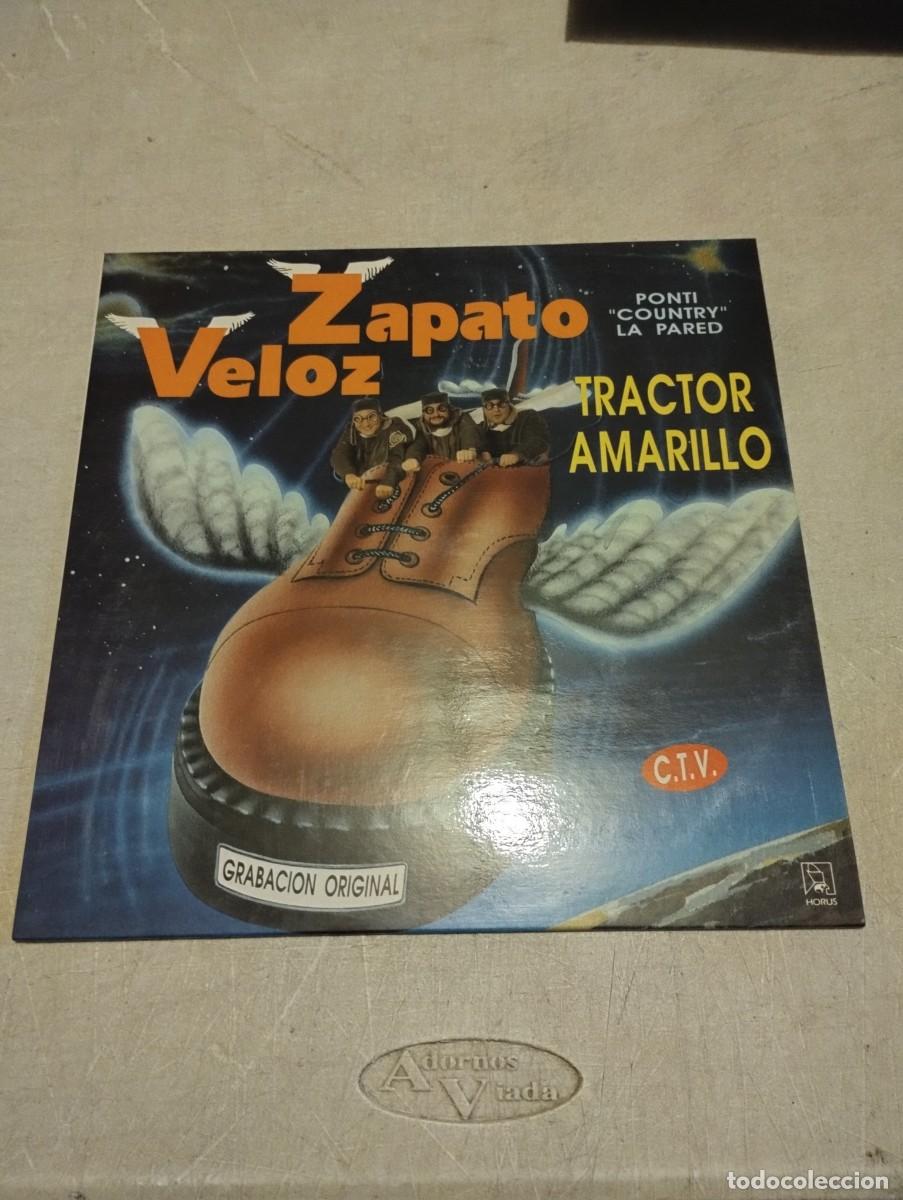 Discos de vinilo: ZAPATO VELOZ LP TRACTOR AMARILLO - Foto 1