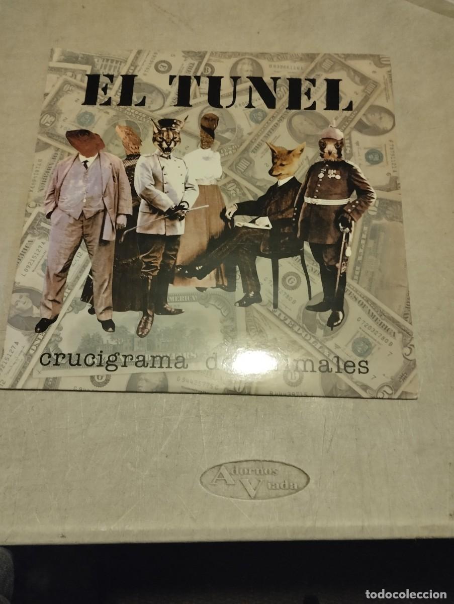 Discos de vinilo: EL TUNEL LP CRUCIGRAMA DE ANIMALES INSERT LETRAS