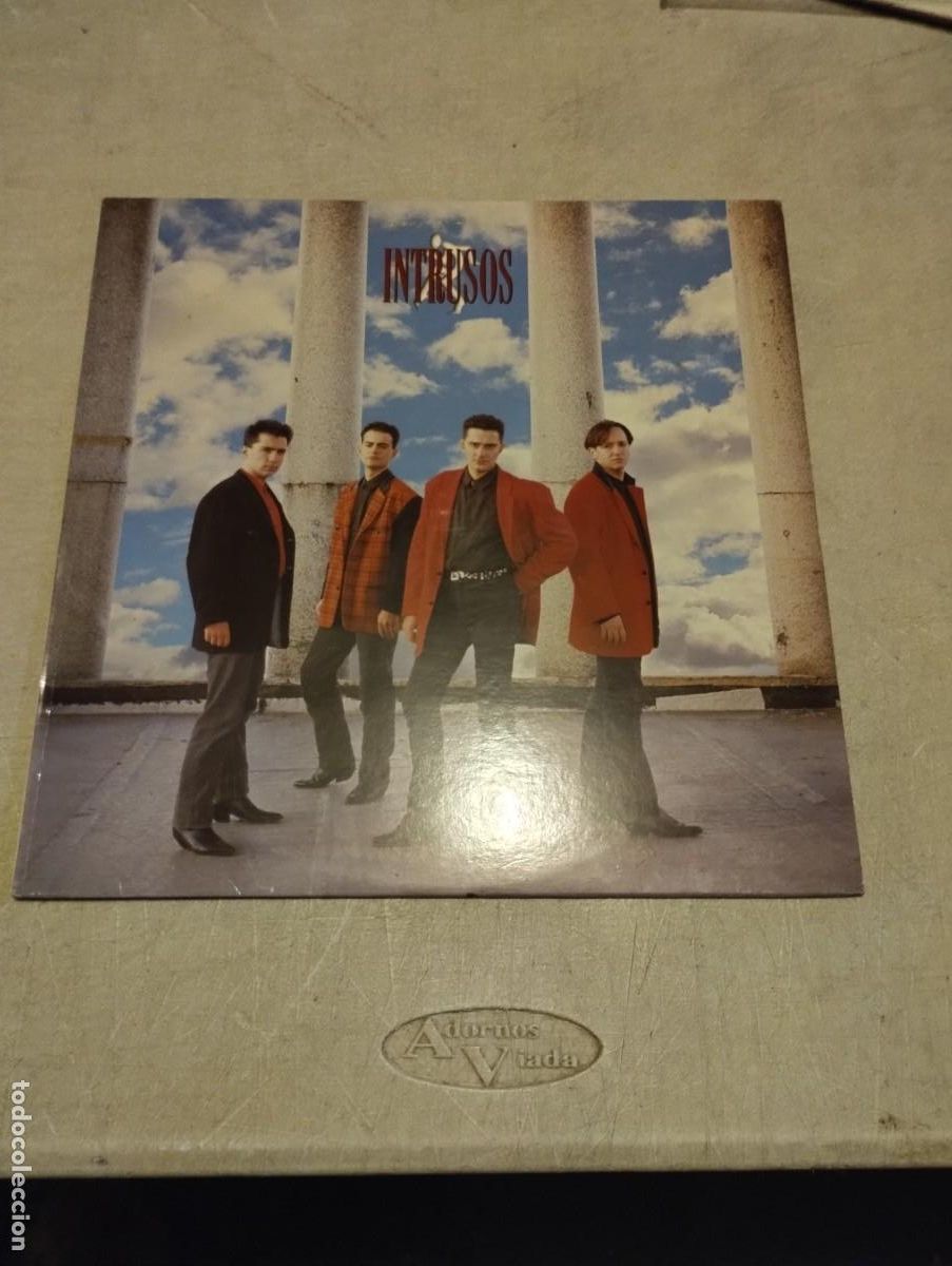 Discos de vinilo: INTRUSOS LP II INSERT LETRAS - Foto 1