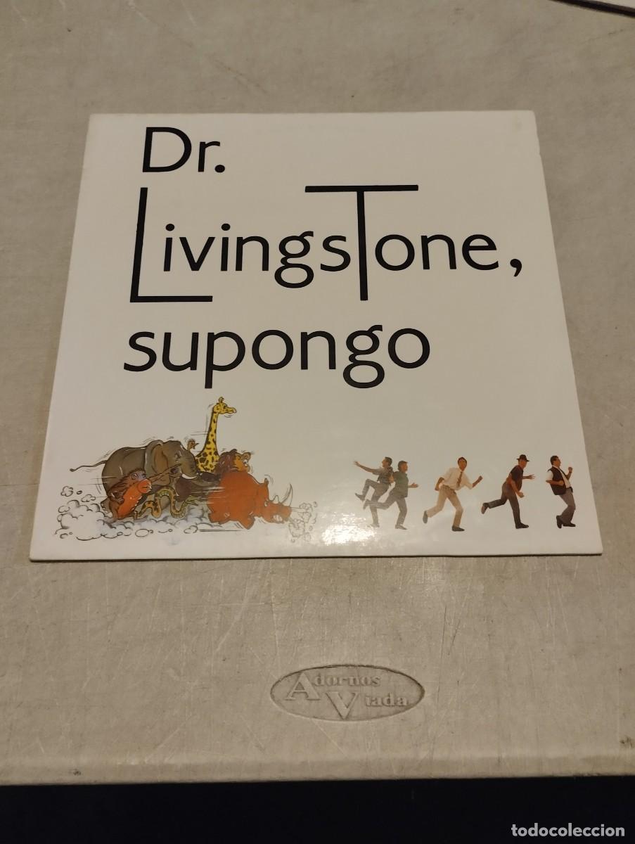 Discos de vinilo: DR. LIVINGSTONE SUPONGO LP INSERT LETRAS