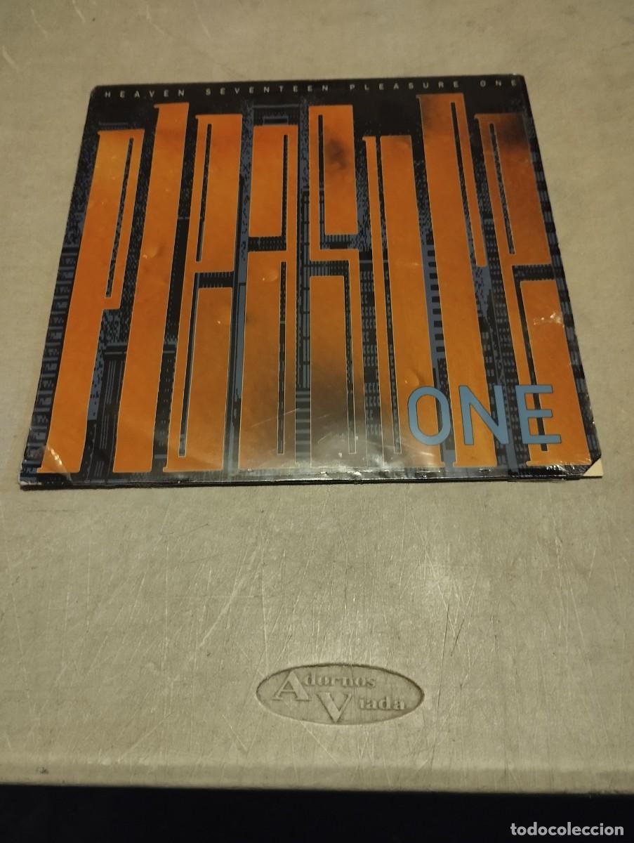 Discos de vinilo: HEAVEN 1SEVENTEEN LP PLEASURE ONE ESP.1986 ENCARTE LETRAS
