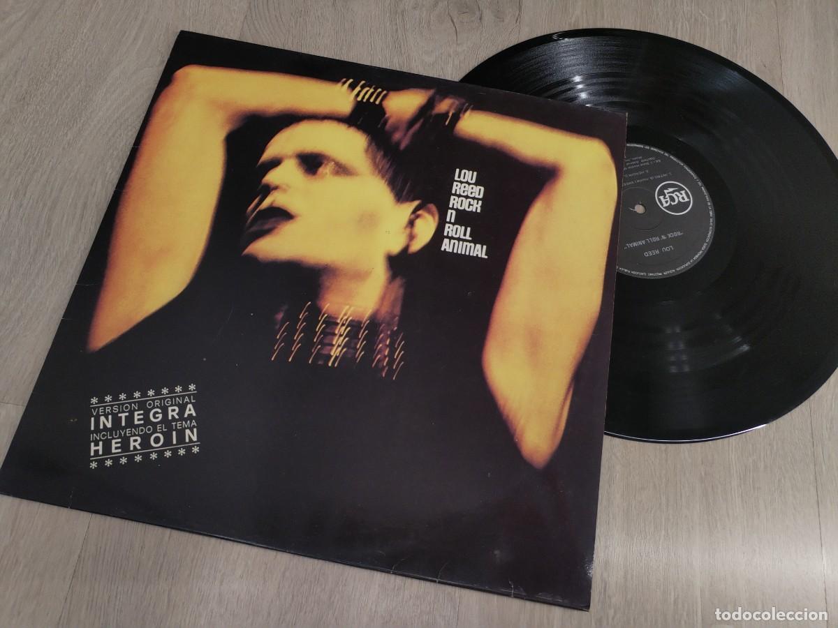 Discos de vinilo: LOU REED - ROCK N ROLL ANIMAL ..LP RCA ..ED ESPA&Ntilde;OLA CON LA VERSION INTEGRA DEL TEMA HEROINA - 1977