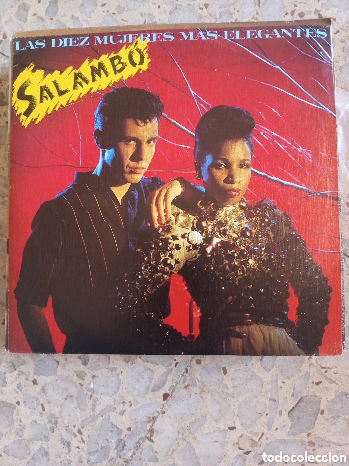 Discos de vinilo: SGL SALAMBO LAS DIEZ MUJERES MAS ELEGANTES 1983 PROMO