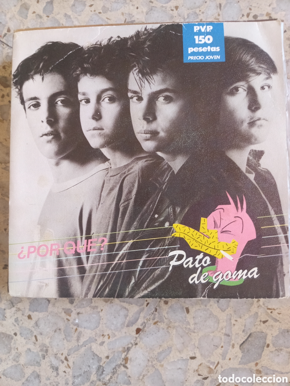 Discos de vinilo: SGL PATO DE GOMA POR QUE 1983 PROMO
