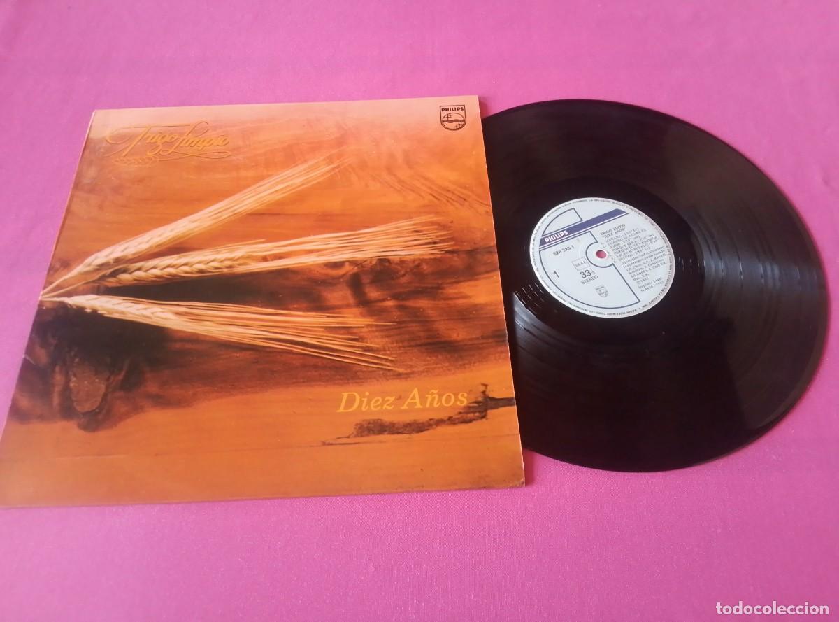 Discos de vinilo: DIEZ A&Ntilde;OS TRIGO LIMPIO 1985 LP L31 2 2