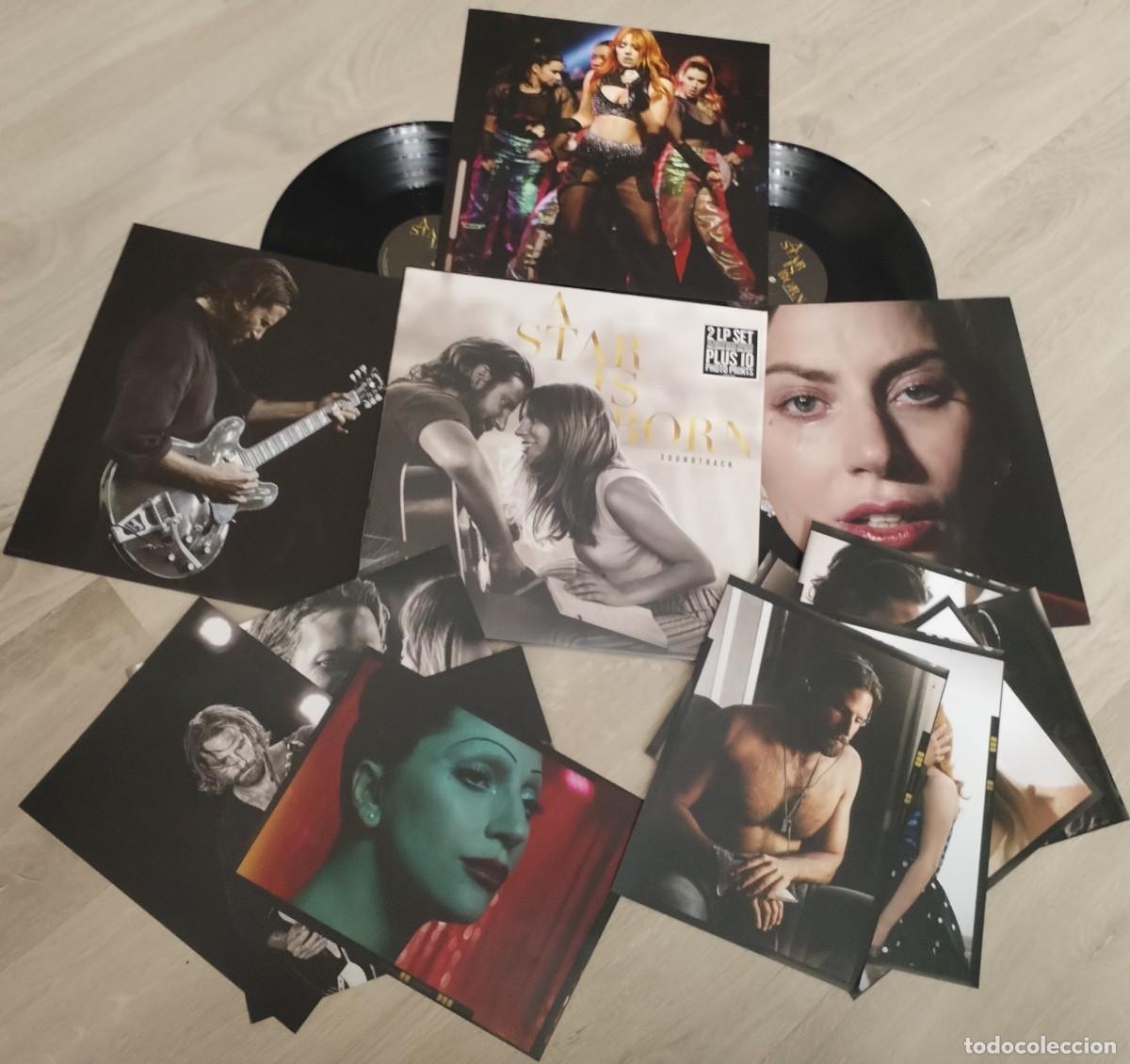Discos de vinilo: A STAR IS BORN ( a nacido una estrella ) .BANDA SONORA ..2 LP&acute;S - GATEFOLD CON ENCARTES - 2022