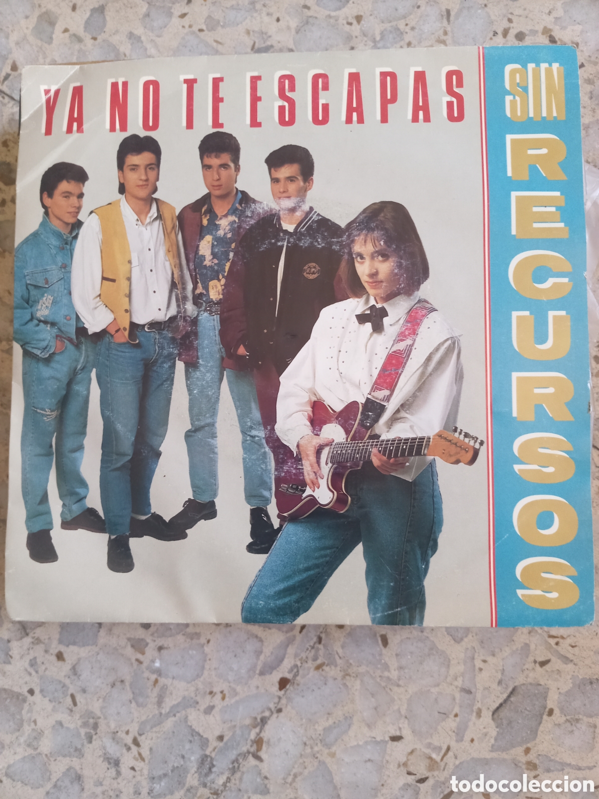 Discos de vinilo: SGL SIN RECURSOS YA NO TE ESCAPAS 1990