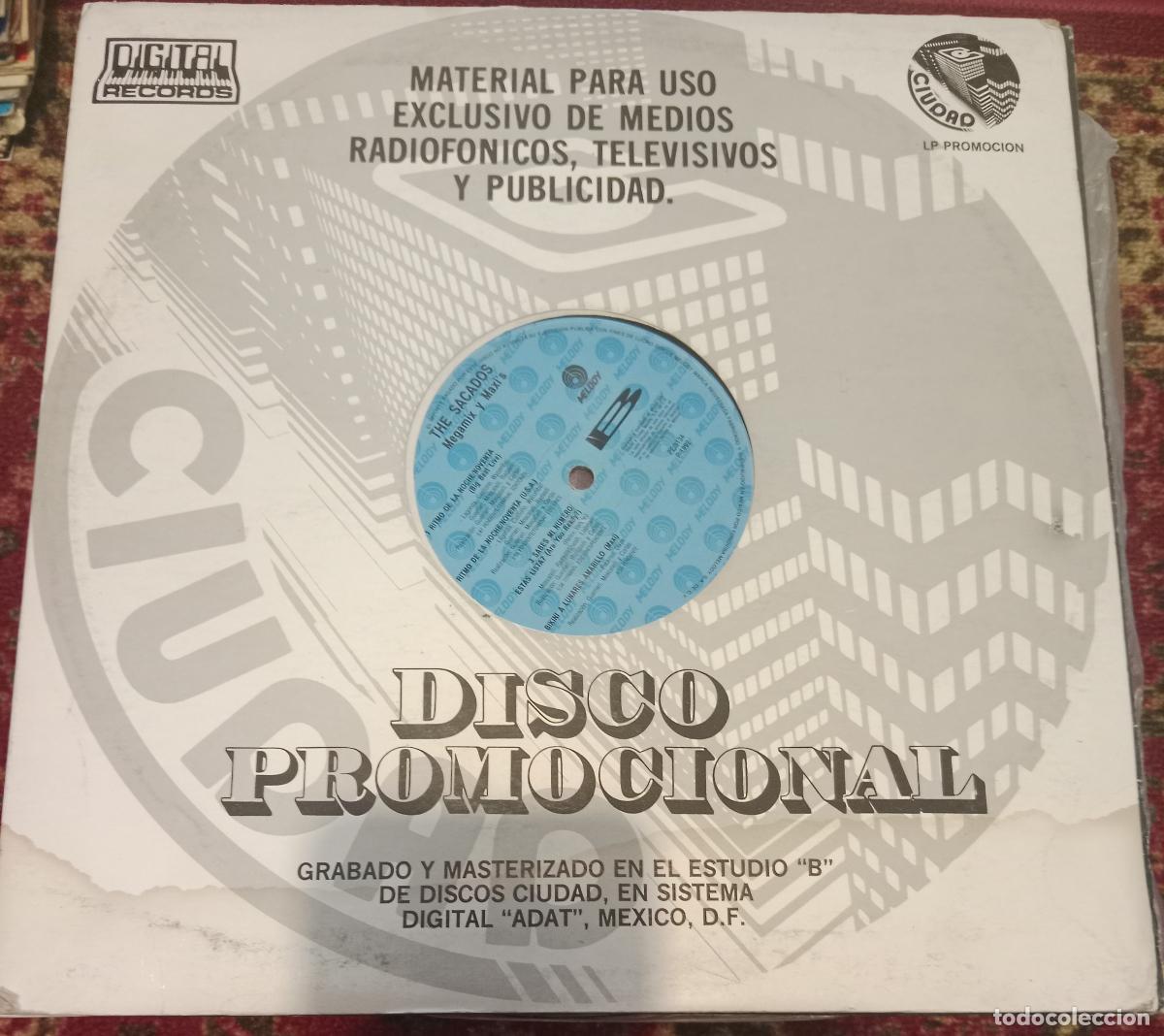 Discos de vinilo: The Sacados &lrm;&ndash; Megamix y Maxi's Lp Mexico 1992