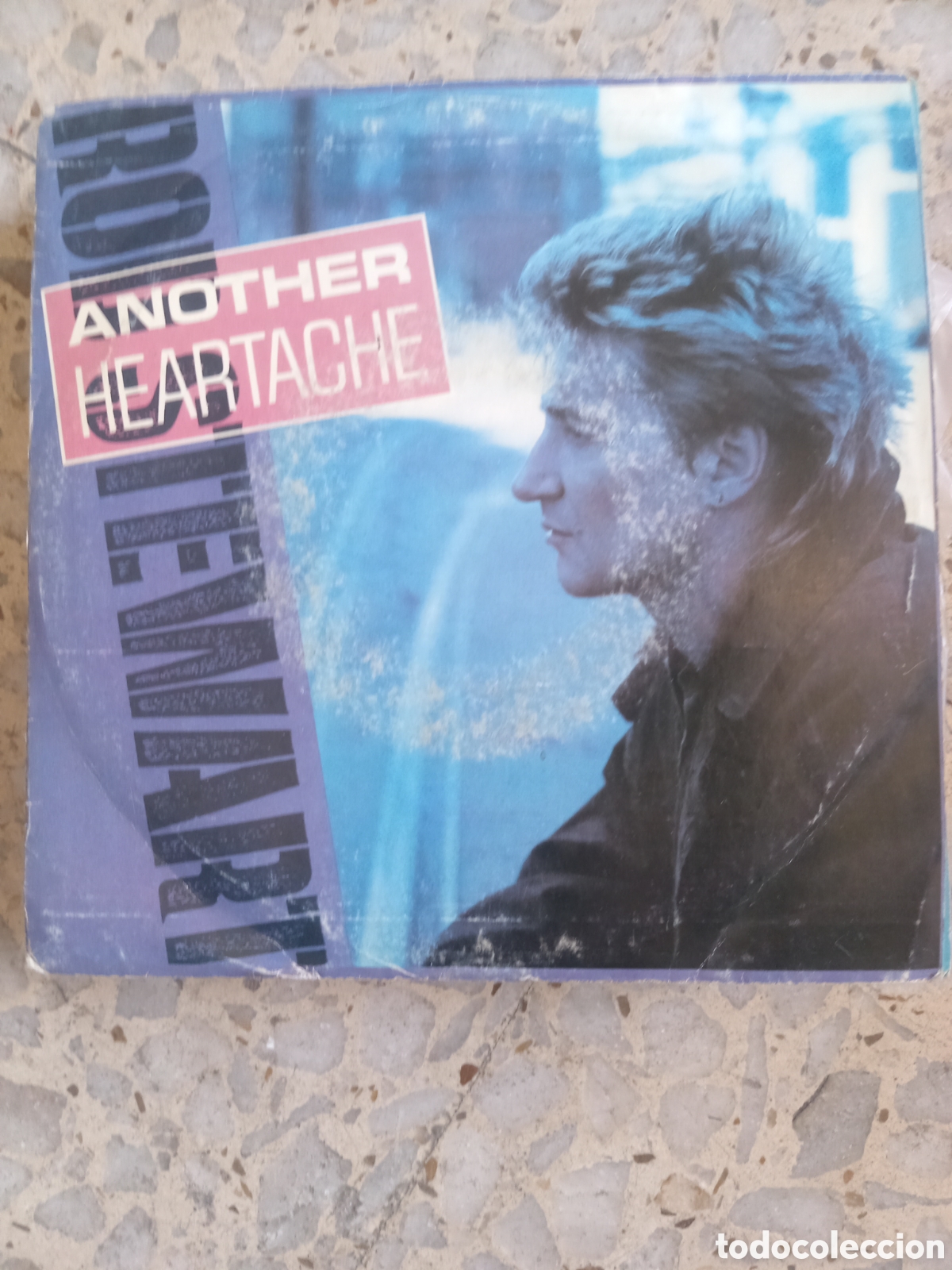 Discos de vinilo: SGL ROD STEWART ANOTHER HEARTACHE 1986 PROMO
