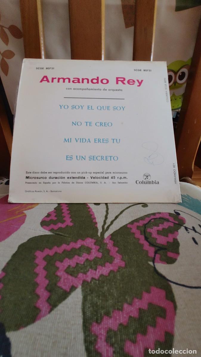 Discos de vinilo: ARMANDO REY-EP YO SOY EL QUE SOY +3-NUEVO - Foto 2