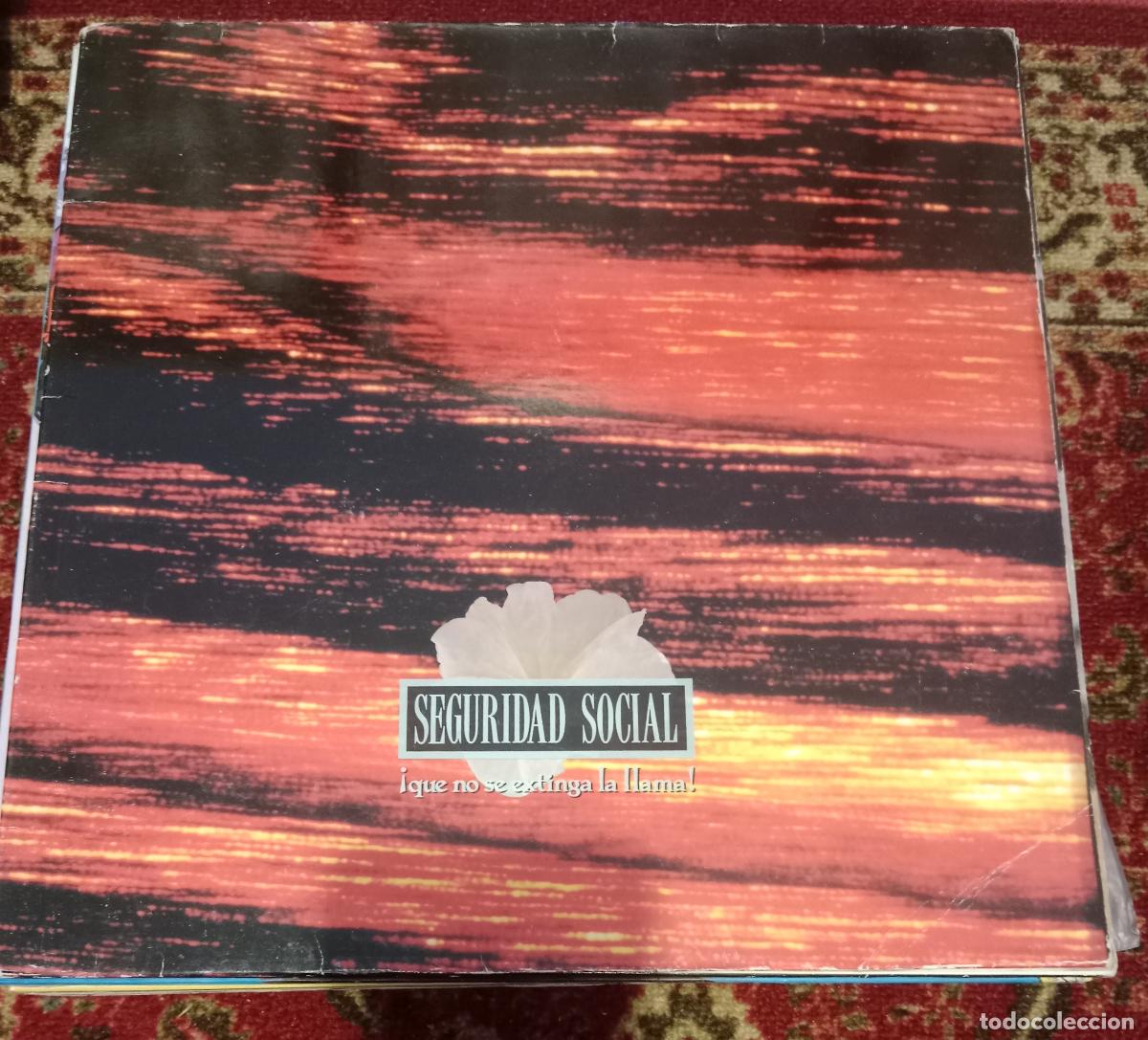 Discos de vinilo: Seguridad Social &ndash; &iexcl;Que No Se Extinga La Llama! Lp 1991