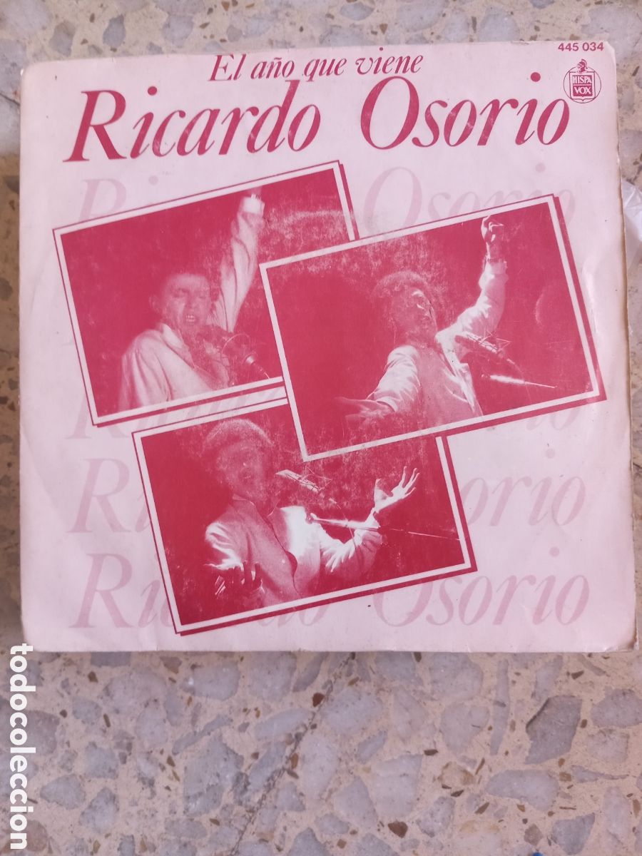 Discos de vinilo: SGL RICARDO OSORIO EL A&Ntilde;O QUE VIENE 1983