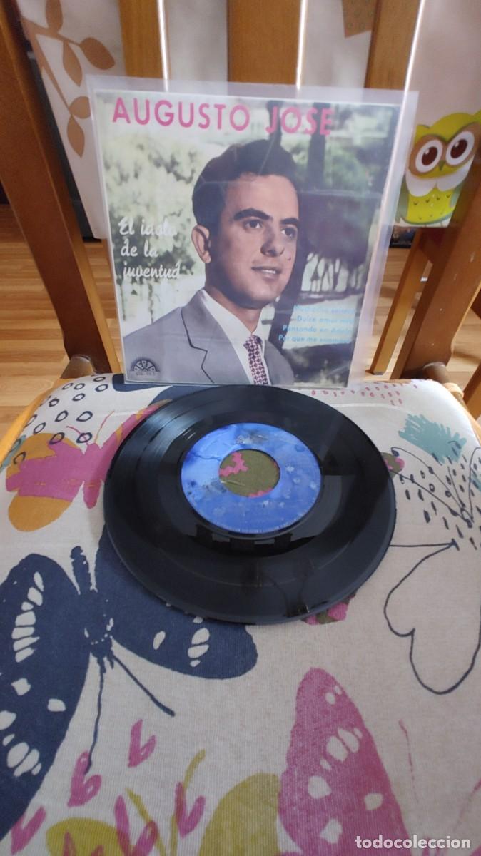 Discos de vinilo: AUGUSTO JOSE-EP EL IDOLO DE LA JUVENTUD-VER FOTOS DEL LABEL