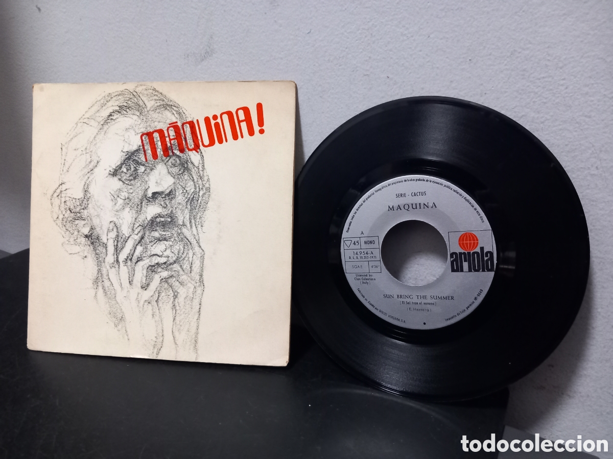 Discos de vinilo: ANTIGUO EP MAQUINA! SUN BRING THE SUMMER ORIGINAL